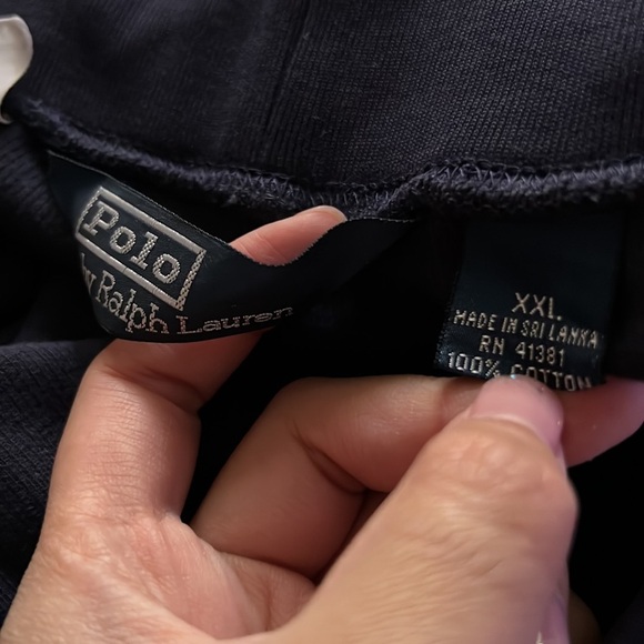 Polo Ralph Lauren navy sweatpants size: XXL - Picture 3 of 4